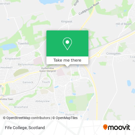 Fife College map