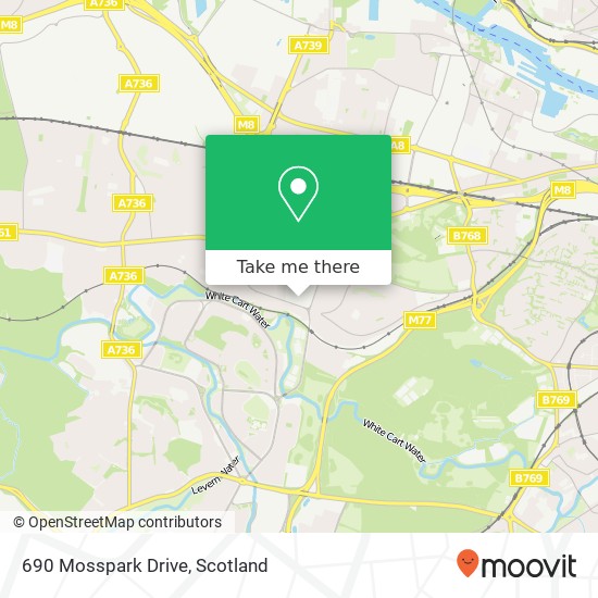 690 Mosspark Drive map