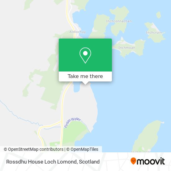 Rossdhu House Loch Lomond map