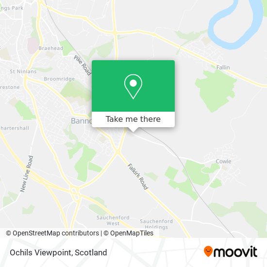 Ochils Viewpoint map