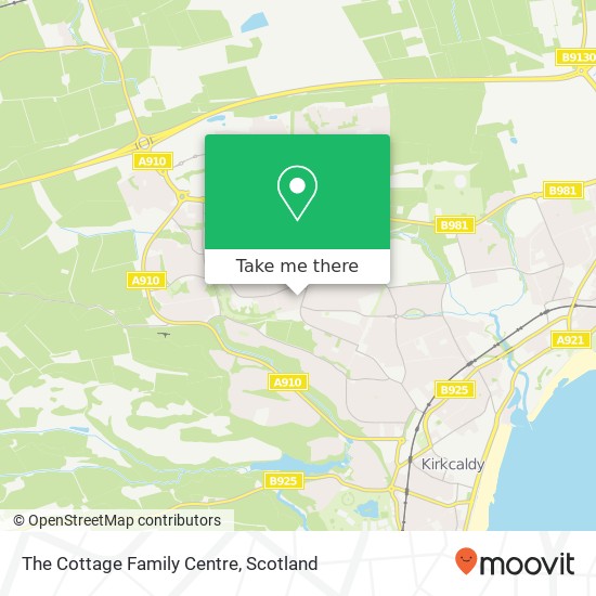 The Cottage Family Centre map