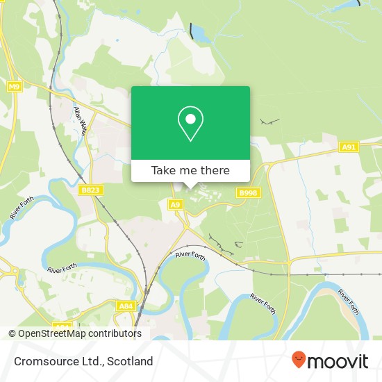 Cromsource Ltd. map