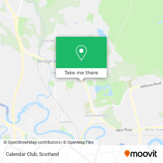 Calendar Club map