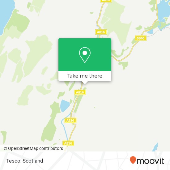 Tesco map