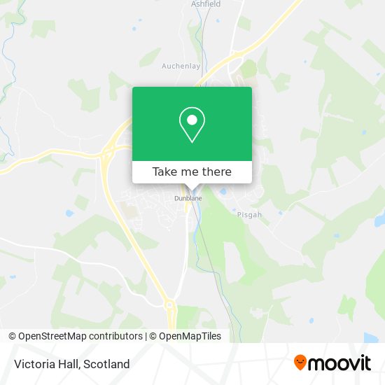 Victoria Hall map