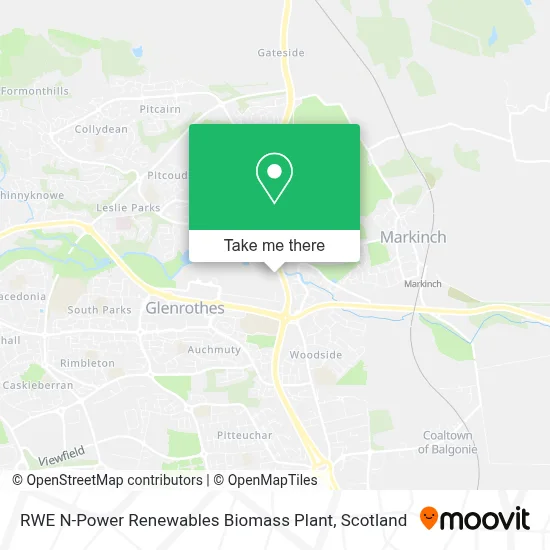 RWE N-Power Renewables Biomass Plant map