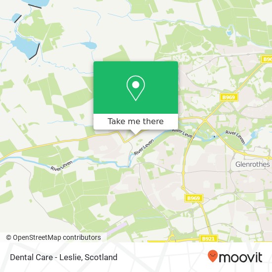 Dental Care - Leslie map