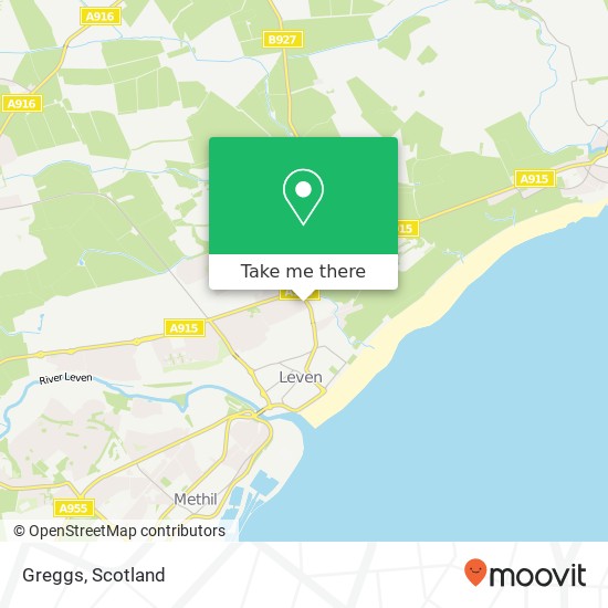 Greggs map