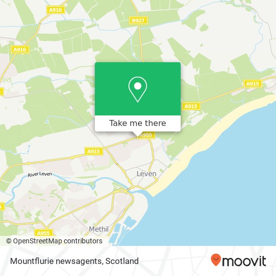 Mountflurie newsagents map