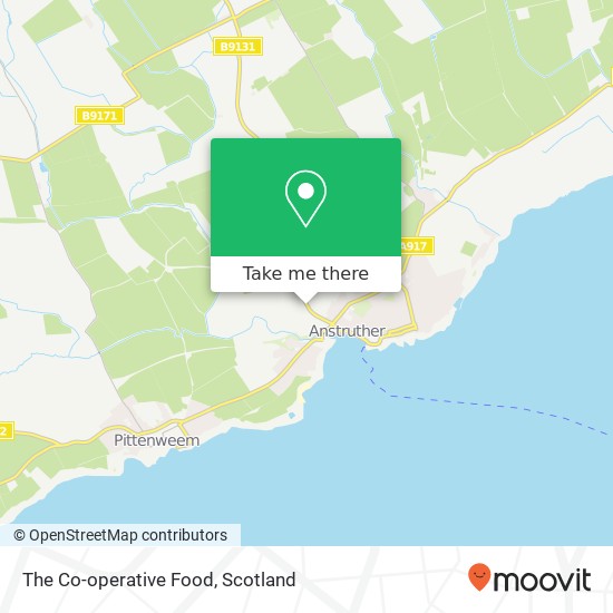 The Co-operative Food map