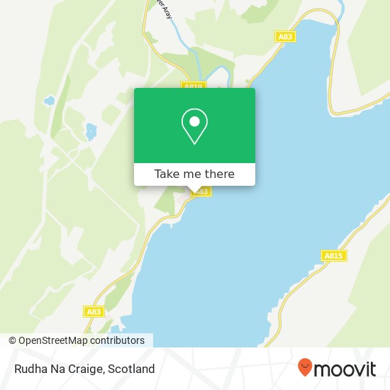 Rudha Na Craige map