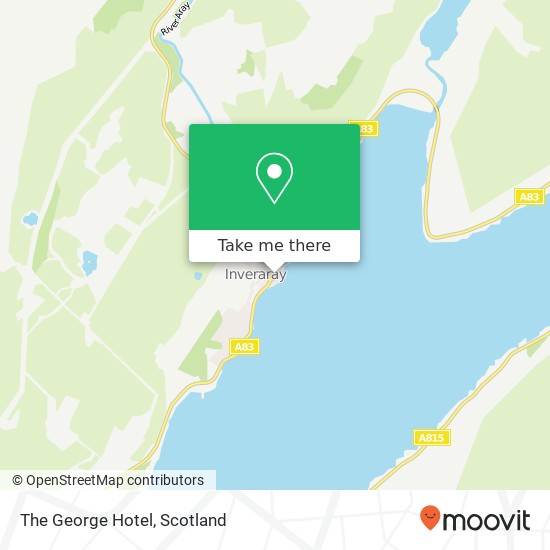 The George Hotel map