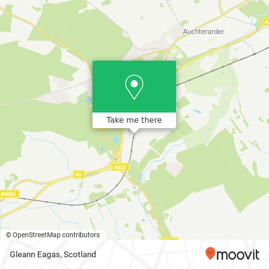 Gleann Eagas map