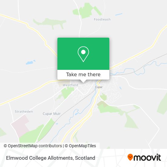 Elmwood College Allotments map