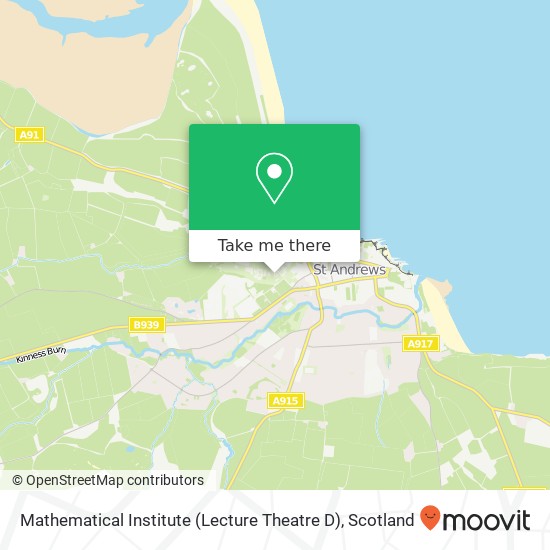 Mathematical Institute (Lecture Theatre D) map