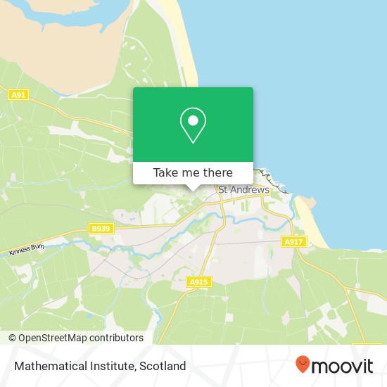 Mathematical Institute map