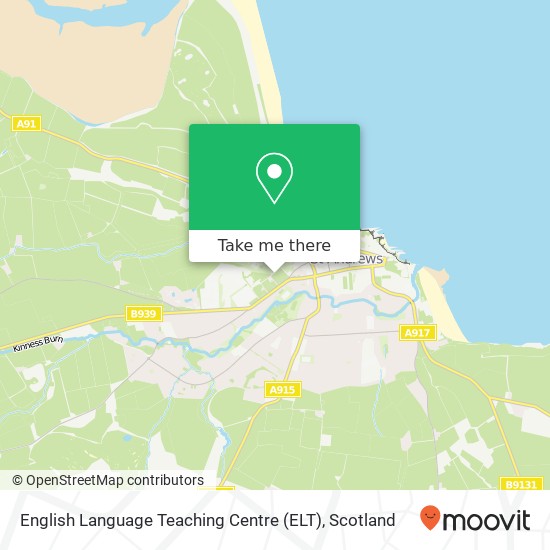 English Language Teaching Centre (ELT) map