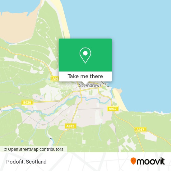 Podofit map