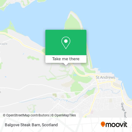 Balgove Steak Barn map