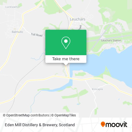 Eden Mill Distillery & Brewery map