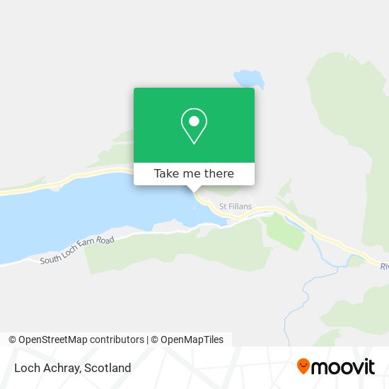 Loch Achray map