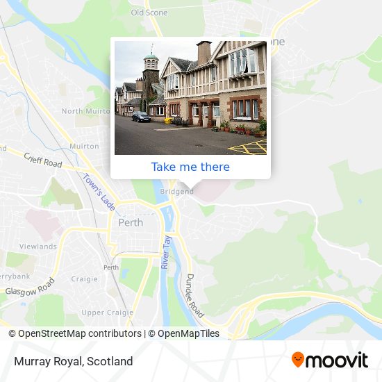 Murray Royal map