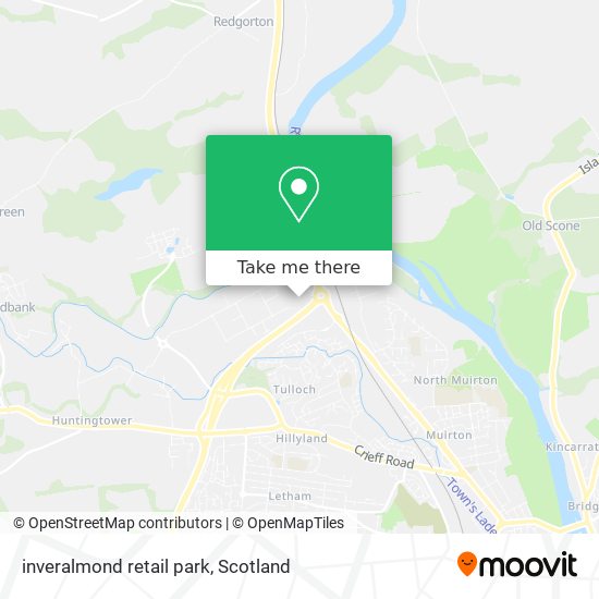 inveralmond retail park map