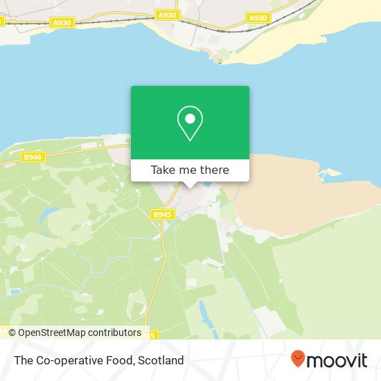 The Co-operative Food map