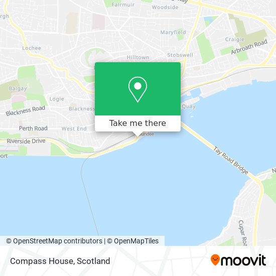 Compass House map