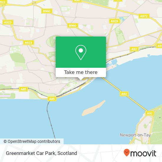 Greenmarket Car Park map
