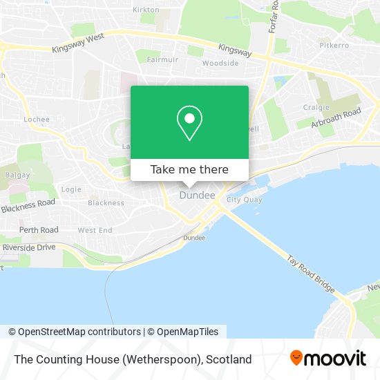 The Counting House  (Wetherspoon) map