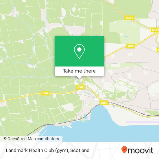 Landmark Health Club (gym) map