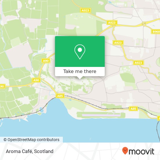 Aroma Café map