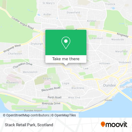 Stack Retail Park map