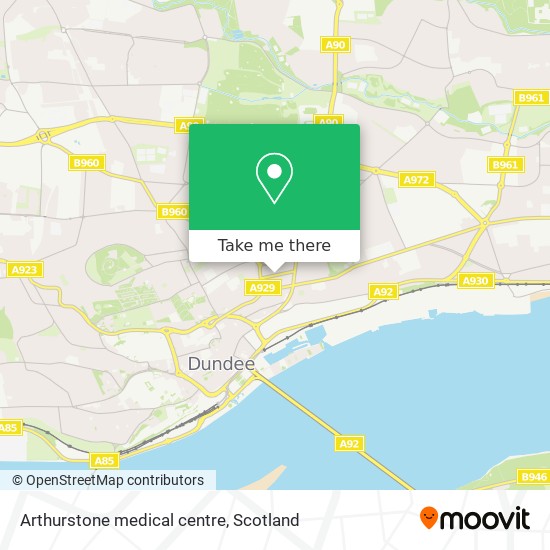 Arthurstone medical centre map