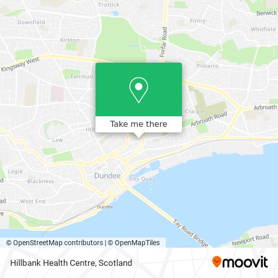 Hillbank Health Centre map
