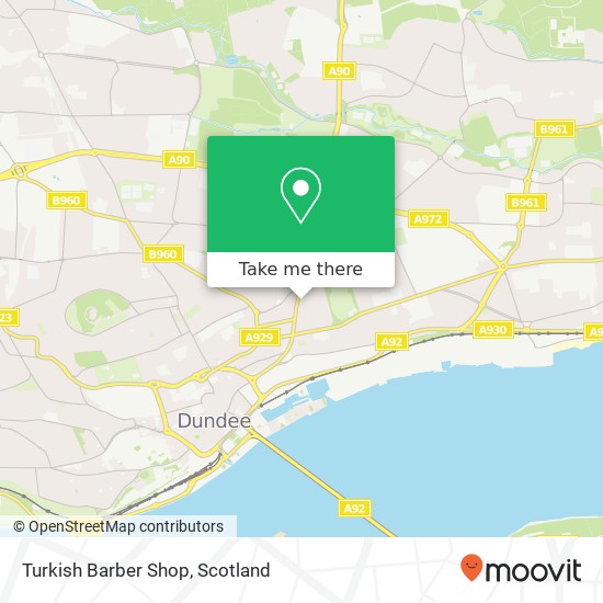 Turkish Barber Shop map