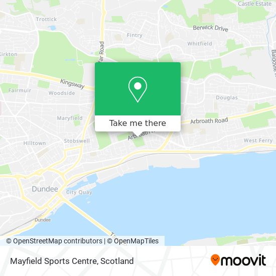 Mayfield Sports Centre map