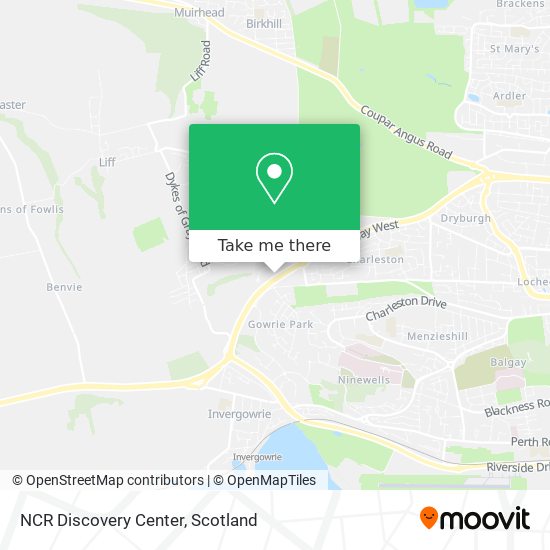 NCR Discovery Center map