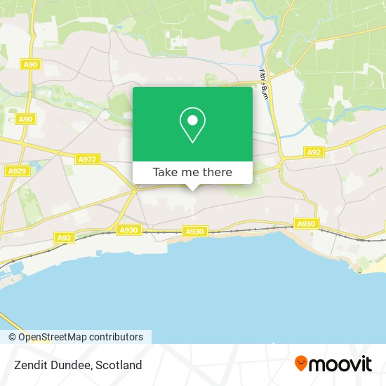 Zendit Dundee map