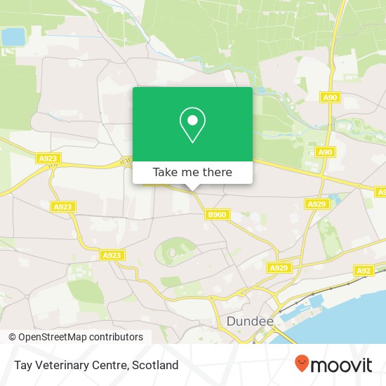 Tay Veterinary Centre map