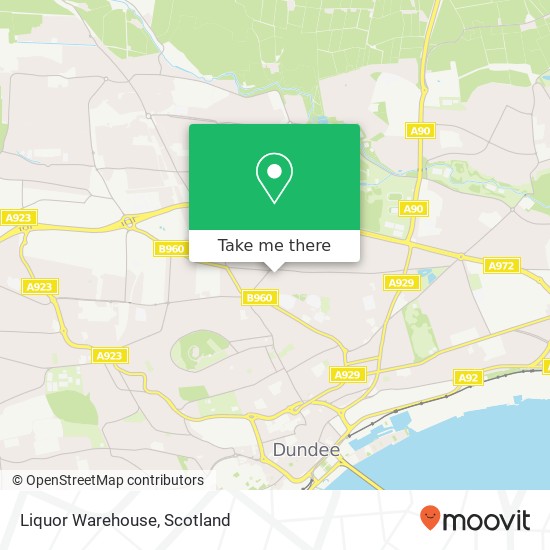 Liquor Warehouse map