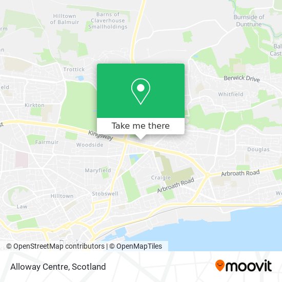 Alloway Centre map