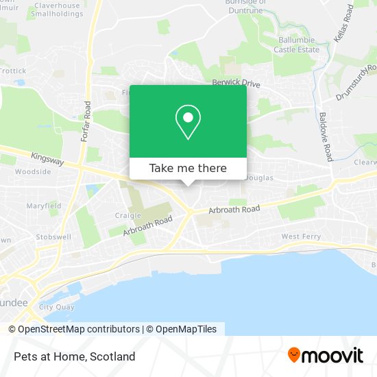 Pets at Home map