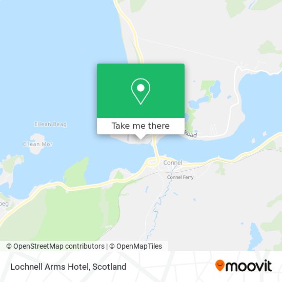 Lochnell Arms Hotel map