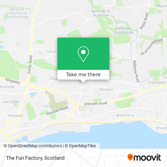 The Fun Factory map