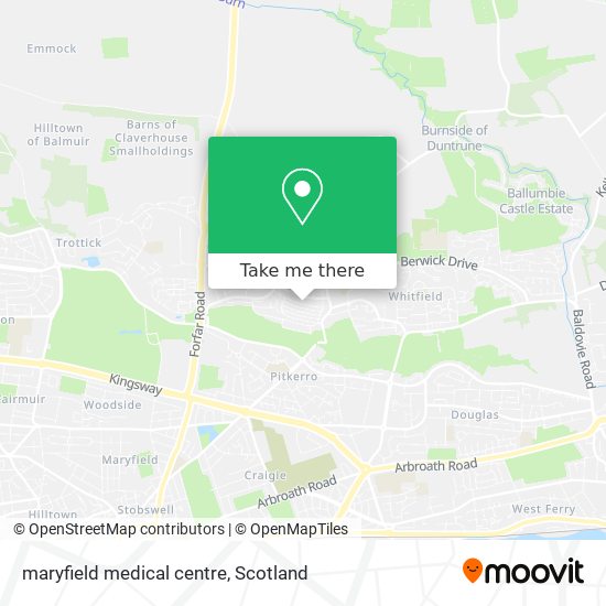 maryfield medical centre map