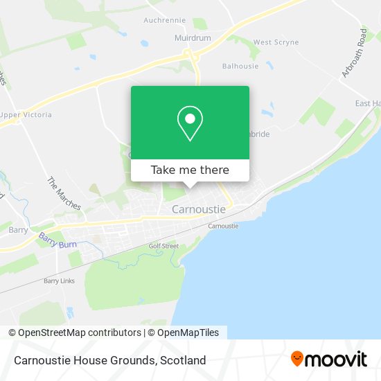 Carnoustie House Grounds map
