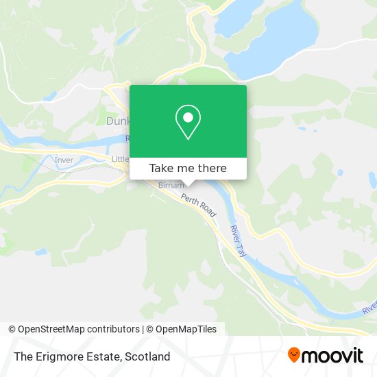 The Erigmore Estate map