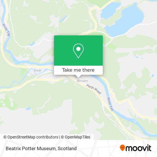 Beatrix Potter Museum map